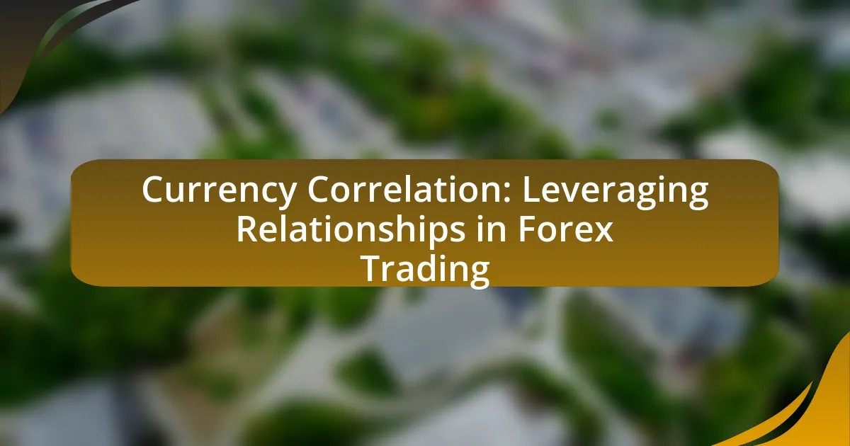 Currency Correlation: Leveraging Relationships in Forex Trading